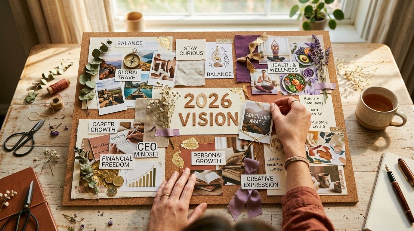 How to Create a 2026 Vision Board: Manifest Your Best Year